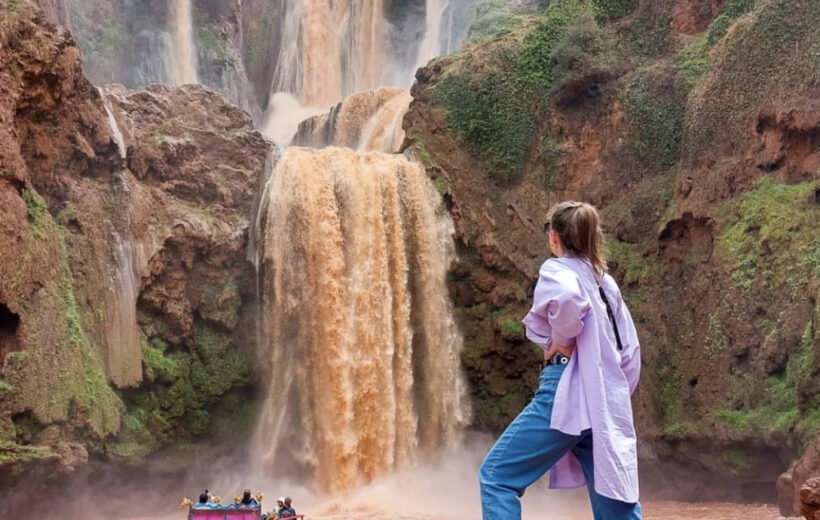 From Marrakech: Ouzoud Waterfalls Guided Hike and Boat Trip